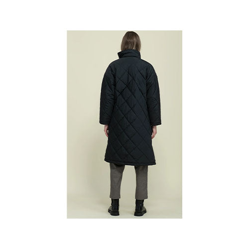 Arie Long Quilted Coat - The Loop