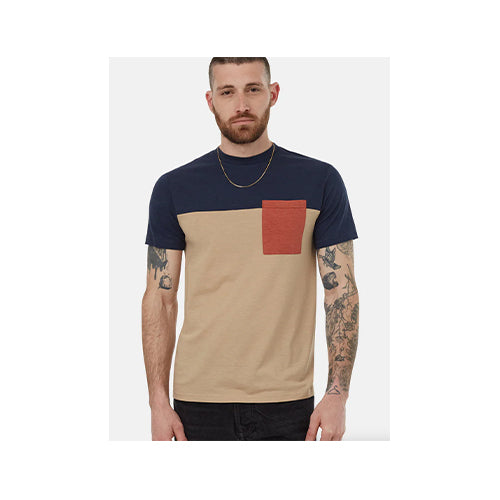 Ten Tree Men's Blocked Pocket Tee