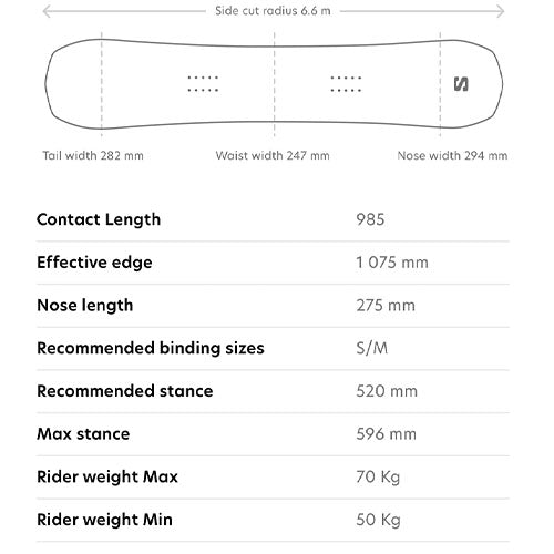 2024 Salomon Dancehaul All-Mountain Snowboard