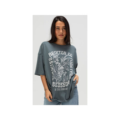 Brixton Women's Bloom Oversized Boyfriend Tee