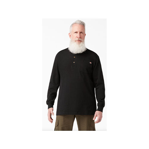 Dickies Men's Heavyweight Henley