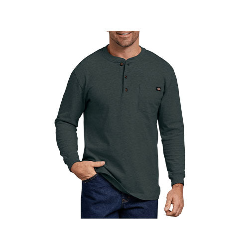 Dickies Men's Heavyweight Henley