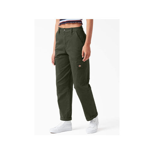 Dickies Women's Twill Crop Cargo Pant