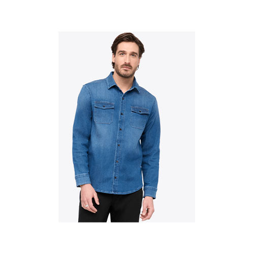 Duer Men's Performance Denim Lite Shirt