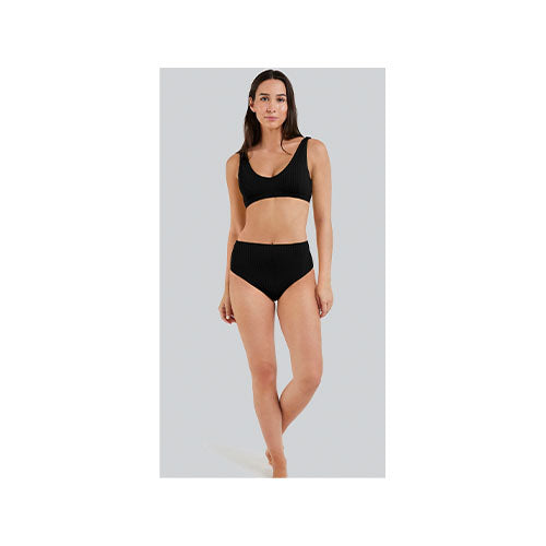 Fig Women's Orta Swim Top with Resia High Waist Swim Bottom