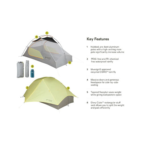 Nemo Mayfly OSMO Lightweight Backpacking Tent - 2P