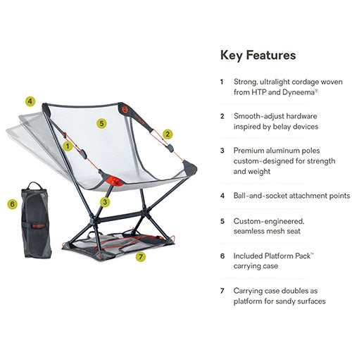 NEMO Equipment Moonlite Elite Reclining Backpacking Chair