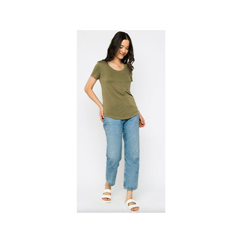 Orb Gemma Scoop Neck Tee