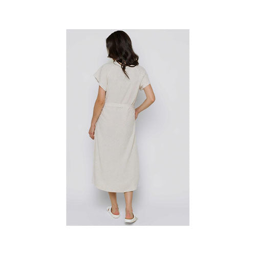 Orb Melanie Button Front Midi Dress