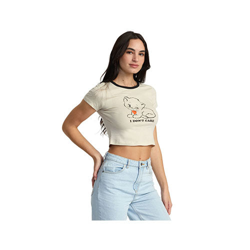 RVCA Women's Don't Care Tee