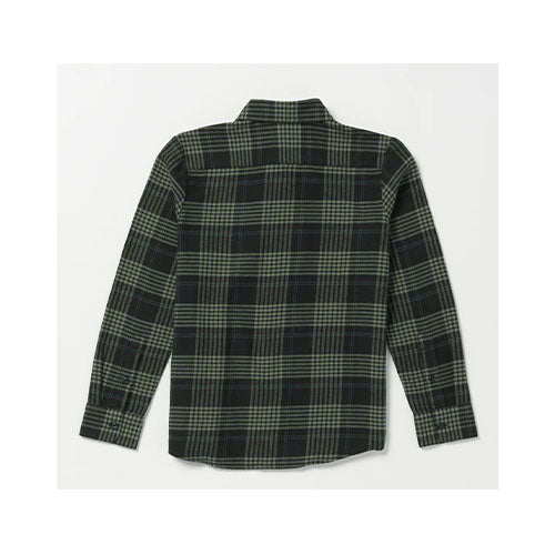 Volcom Boy's Caden Plaid Long Sleeve