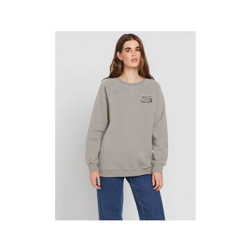 Volcom Women's Stone Magic Boyfriend Crew