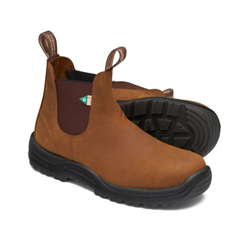 Blundstone 164 Work & Safety Boot Saddle Brown