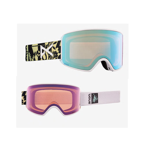 2022 Women's Anon WM3 Goggle + Bonus Lens