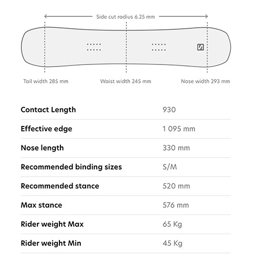 2023 Salomon Bellevue Snowboard