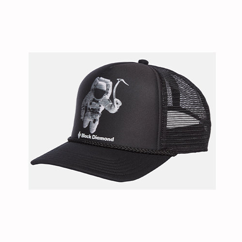 Black Diamond Flat Bill Trucker Hat