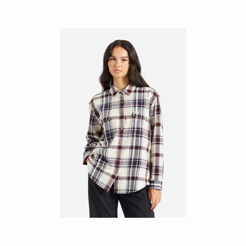 Brixton Women's Bowery Boyfriend Flannel