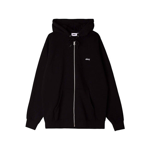 Obey Men's Tab Zip Pullover Hood