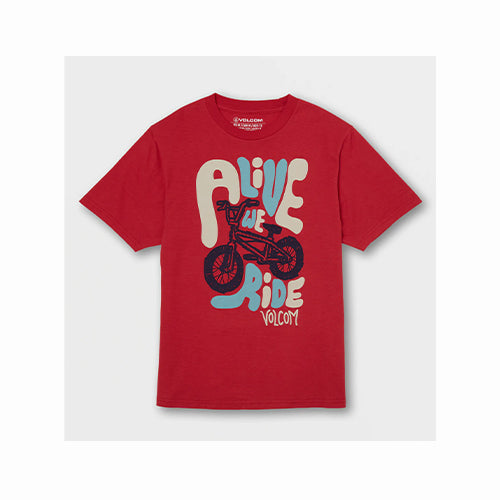 Volcom Boy's Alive We Ride Short Sleeve