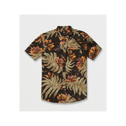 Volcom Marble Floral Short Sleeve Shirt